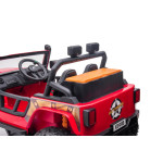 Elektrické autíčko Jeep Monster - červené